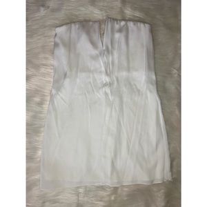 BCBGMAXAZRIA wired strapless top size small